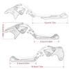 WUICSL Clutch Brake Lever for CB600F CB600 F CB 600F for Hornet 2007-2013 Motorcycle CNC Adjustable Folding Brake Clutch Levers Extendable Handle Lever Brake and Clutch Lever view 3