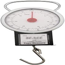 ZMQJEQANBG Portable 32kg Portable Mechanical Scale Spring Scale High Precision with Ruler