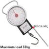 ZMQJEQANBG Portable 32kg Portable Mechanical Scale Spring Scale High Precision with Ruler view 3