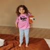 2nd Birthday Outfits for Toddler Girls im Two Cute Shirt Girl 2 Years Old Second Birthday (Black on Pink - Long Sleeve, 3 Years) view 3