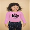 2nd Birthday Outfits for Toddler Girls im Two Cute Shirt Girl 2 Years Old Second Birthday (Black on Pink - Long Sleeve, 3 Years) view 4