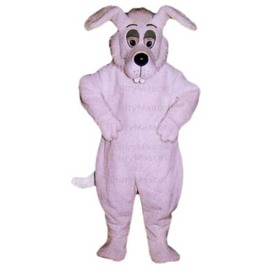 Bucktooth Dog Mascot - Sales Puppy Suit Animal Mascot Costume Party Carnival Costumes With Fan Inside the Head