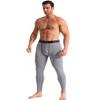 ATTIQOZI 5 or 4 Pack Mens Thermal Compression Fleece Lined Pants Athletic Leggings Baselayer Cold Weather Workout Sports Running Tights Bl/Gr/Bl/Deep Green M view 2