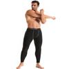 ATTIQOZI 5 or 4 Pack Mens Thermal Compression Fleece Lined Pants Athletic Leggings Baselayer Cold Weather Workout Sports Running Tights Bl/Gr/Bl/Deep Green M view 3
