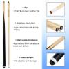 Dinikally Personalized Pool Cue Stick with Tip, Custom Name Engraved Billiard Cue, 2Piece Easy Assembly, Premium Wood Cue for Home & Pool Hall, Gift for Pool Players view 4
