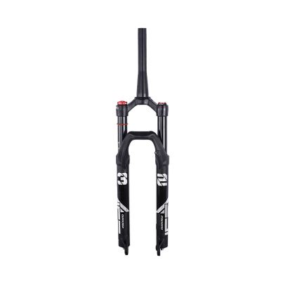 keynoyin 26/27.5/29 Inch Mountain Bike Front Fork 120 Stroke Dam Pneumatic Suspension Front Fork-Quick dismantling Spinal Canal/Shoulder Control (Without Dam)-26 inches