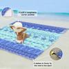 Vigesun Beach Blanket Waterproof Sandproof Oversized 9 Ft X 10 Ft Sand Free Extra Large Beach Mat with 4 Corner Pockets and Stakes Lightweight Portable for Beach Picnic Travel Camping Outdoor view 3