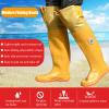 JCWGLY PVC Waterproof Waders Boots for Fishing and Hunting Hip Boots Wading Boots for Men and Women Lightweight and Flexible(8) view 3