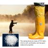 JCWGLY PVC Waterproof Waders Boots for Fishing and Hunting Hip Boots Wading Boots for Men and Women Lightweight and Flexible(8) view 4