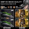 SKIOVEMI 4K HD Night Vision Binoculars, 2.7 ' Large Screen Digital Infrared Night Vision Goggles Camera Save Photo and Video with 32GB Memory Card - 8X Digital Zoom, NVG Visual Distance 350M view 4