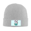 MULIHU Graffiti Spray Paint Cans Beanie Hat for Men Women Winter Warm Knit Hats Ski Hat Skull Cap Gray view 2