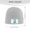 MULIHU Graffiti Spray Paint Cans Beanie Hat for Men Women Winter Warm Knit Hats Ski Hat Skull Cap Gray view 3