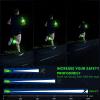 Light Up LED Armband for Running Walking at Night,Reflective Arm Bands for Runners,Rechargeable Jogging Lights,High Visibility Night Running Safety Gear Adjustable Running Women Men Kids (Green) view 2