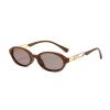 laureles Vintage Oval Sunglasses Women Black Grey Small Frame Round Sun Glasses for Men Punk Shades Travel L18 (C3) view 1