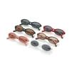 laureles Vintage Oval Sunglasses Women Black Grey Small Frame Round Sun Glasses for Men Punk Shades Travel L18 (C3) view 4