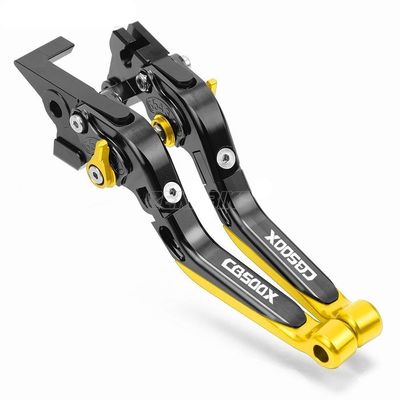 WUICSL Clutch Brake Lever Brake Clutch Levers for CB500X 2013-2022 2021 Motorcycle Accessories Adjustable Folding Extendable Handle Motorbike Lever Brake and Clutch Lever