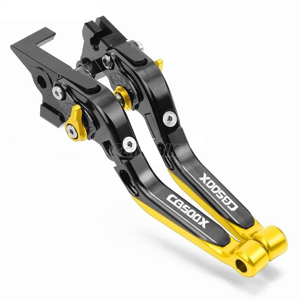 WUICSL Clutch Brake Lever Brake Clutch Levers for CB500X 2013-2022 2021 Motorcycle Accessories Adjustable Folding Extendable Handle Motorbike Lever Brake and Clutch Lever