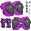 Kids/Youth Knee Pads and Elbow Pads Set for Kids 3-14 Years Boys Girls Protective Gear Set Adjustable Knee Pads, Elbow Pads, Wrist Guards Skateboard Skating Skiing Cycling Biking Running Scooter view 1