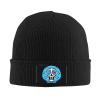 MULIHU Skull with Fish Tank Beanie Hat for Men Women Winter Warm Knit Hats Ski Hat Skull Cap Black view 2