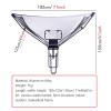 Metal Basketball Return System, Shooting Basketball Rebounder Device, Portable Easy Fold Hanging Basketball Return Attachment view 2