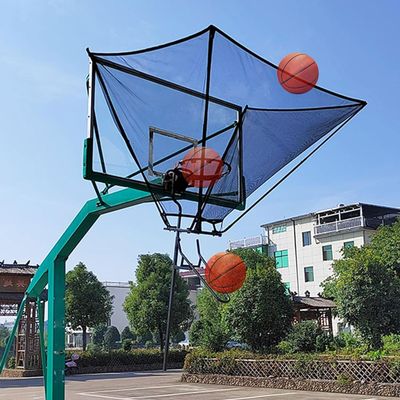 180 Degrees Rotatable Basketball Shot Returner, Basketball Rebounder Return System/Heavy Duty Automatic Ball Return Chute