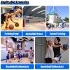 180 Degrees Rotatable Basketball Shot Returner, Basketball Rebounder Return System/Heavy Duty Automatic Ball Return Chute view 3