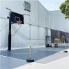Basketball Air Defense Return Net Guard, Ball Returner with 90 Adjustable Rotating Return Net, Hoop Rebound Back Netting Attachment for Yard, Home & Residential Use view 1