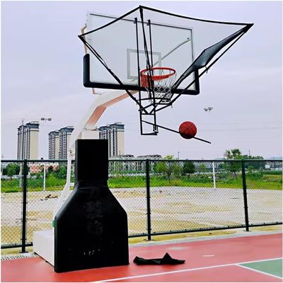 Return System for Basketball, Shooting Basketball Rebounder Device with 180 Return Chute