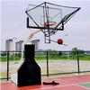 Return System for Basketball, Shooting Basketball Rebounder Device with 180 Return Chute view 1