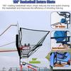 Return System for Basketball, Shooting Basketball Rebounder Device with 180 Return Chute view 3