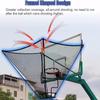 Return System for Basketball, Shooting Basketball Rebounder Device with 180 Return Chute view 4