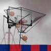 Hanging Basketball Shot Return Net for Kids/Youth/Adults, Outdoor Folding Basketball Training Rebounder Attachment System with Carry Bag, Easy to Set Up view 1