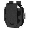 Handcuff Pouch,MOLLE Handcuff Holster fits Multiple Cuffs,Fits Duty Belt Tactical Vest,Law Enforcement Security Officer Accessories Quick Release view 1
