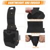 Handcuff Pouch,MOLLE Handcuff Holster fits Multiple Cuffs,Fits Duty Belt Tactical Vest,Law Enforcement Security Officer Accessories Quick Release view 2