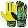 Veltine Sports Soccer Goalie Gloves, Football Goalkeeper Gloves for Kids Boys Children Youth with 4mm Latex Super Grip Palm (Fluroscent Yellow, Size 8 Suitable for Size M-L Adult) view 1