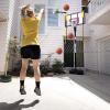 Basketball Return Attachment for Hoop with Net, Rotatable Automatic Shooting Basketball Rebounder Device for Basketball Goal, Gym School for Shot Training Efficiency view 2