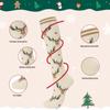 fenglaoda Compression Socks for Women Men 3 Pairs Graduated Compression Support Circulation Socks for Nurses view 2