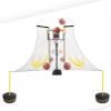 Rotatable Rebounder Basketball Return System, Heavy Duty Hanging Basketball Return Attachment with Fittings view 2