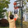 Plastic Basketball Rebounder Return System, Outdoor Hanging Shot Returner for Efficient Shooting, Adults Kids Basketball Hoop Ball view 2