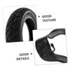BESPORTBLE 2pcs Pneumatic Scooter Wheel Replacement Tire Easy Installation Tires for Electric Scooters Enhanced Traction Compatible with Various Models view 4