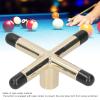 LOCADENCE Metal Bridge Head, High Short Copper Billiard Pool Cue Bridge Head, Pool Cue Rest Bridge Head for Household Billiard Tables or Billiard Hall (cross) view 2