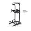 LYUCAYHQ Power Tower Pull Up Station, 9 Levels of Height Adjustment, for Home Gym, Strength Training Fitness Equipment, Newer Version, Load-Bearing 440LBS. view 2