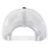 47 Men's Black/White Jacksonville Jaguars Team Unstructured Trucker Adjustable Hat view 2