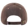 47 Men's Brown Cleveland Browns Clean Up Adjustable Hat view 2
