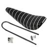 Bicycle Saddle Seat Long Bike Seat Banana Bike Seat 26in Bicycle Seat with U Bracket Bar Equipped Bike Engine Kit Parts Bicycle Fitting Seat Replacement (Saddle Set Standard) view 3
