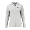 Cutter & Buck Women's Gray Detroit Lions Coastline Epic Comfort Eco Recycled Long Sleeve Hoodie T-Shirt view 2