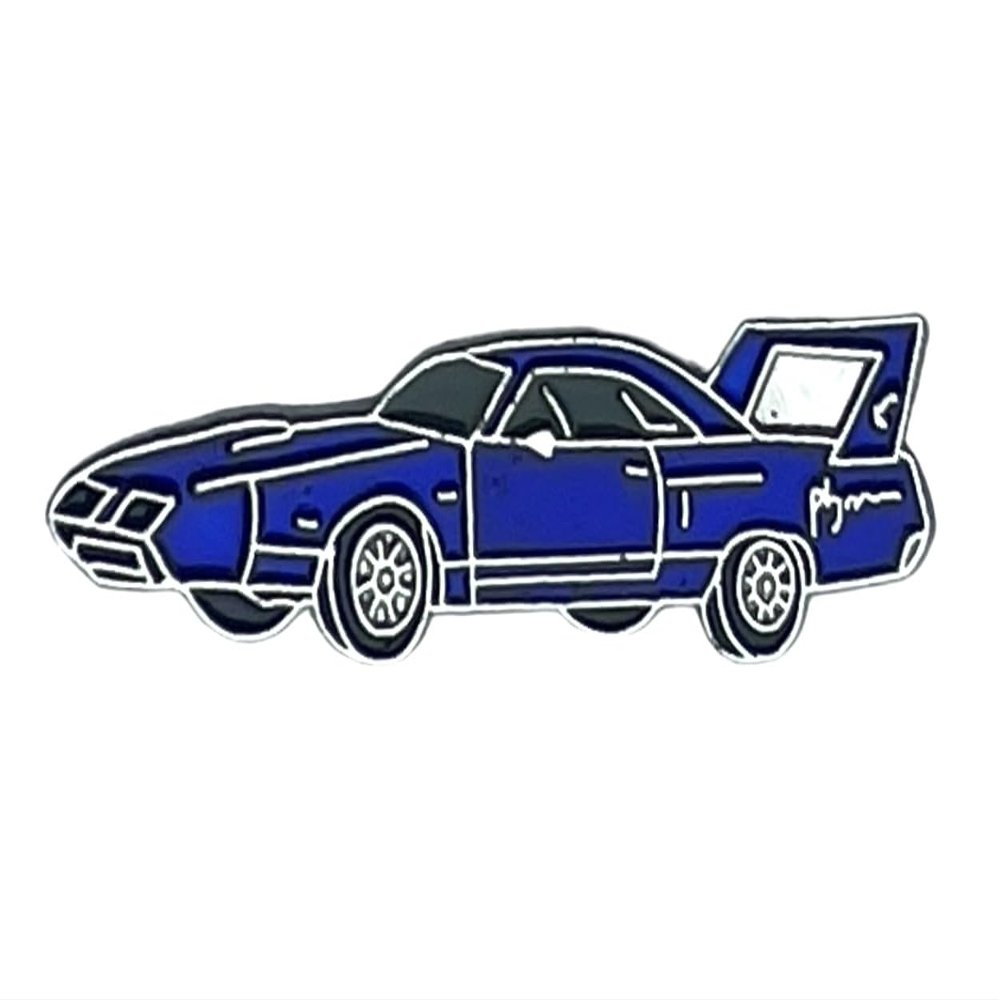 1970 Superbired Muscle car 1 1/16 inch Hat or Lapel Pin EE65024 F8D3WW
