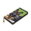 YYHWHJDE German shepherd dog Printing Leather long clutch wallet Designed for fashion girls and women stylish and personalized 7.48 x 4.13 in view 3