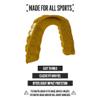 2 Pack Nxtrnd Classic Mouthguard, Custom Fit Sports Mouthpiece for Football, Boxing, MMA, Basketball, Hockey, Lacrosse, Youth & Adult (Gold) view 2