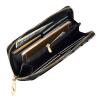YYHWHJDE Cute Black Pug Dog Printing Leather long clutch wallet Designed for fashion girls and women stylish and personalized 7.48 x 4.13 in view 4